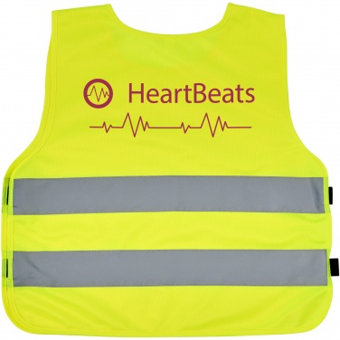Logo trade promotional giveaways image of: RFX™ Marie XS safety vest with hook&loop for kids age 7-12