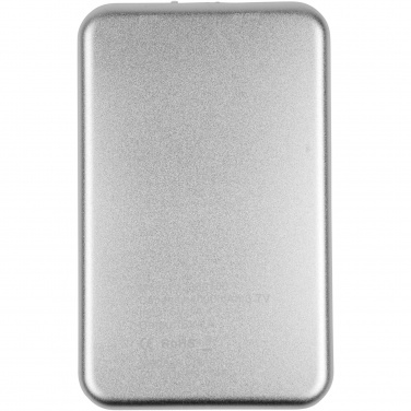 Logo trade promotional items image of: Bask 4000 mAh solar power bank
