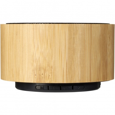 Logo trade advertising products picture of: Cosmos bamboo Bluetooth® speaker