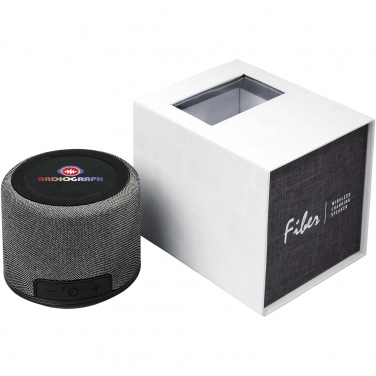 Logotrade promotional merchandise picture of: Fiber 3W wireless charging Bluetooth® speaker