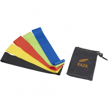 Logo trade promotional products image of: Crane resistance elastic fitness bands