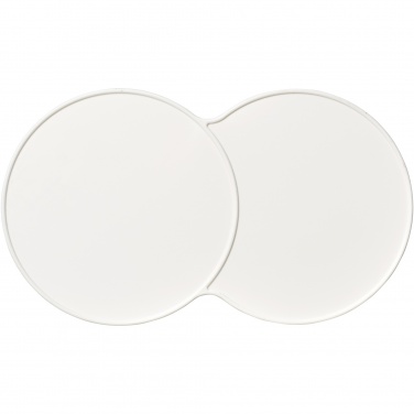 Logotrade promotional item picture of: Sidekick plastic coaster