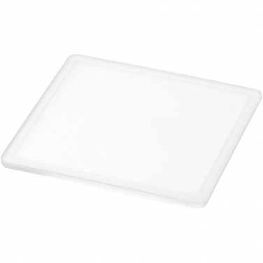 Logotrade promotional items photo of: Ellison square plastic coaster with paper insert
