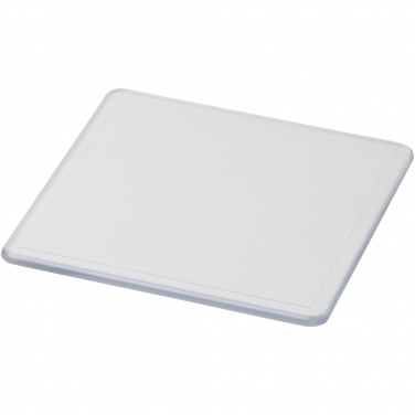 Logo trade business gift photo of: Renzo square plastic coaster