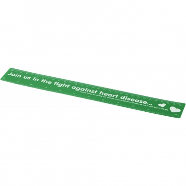 Logo trade advertising products image of: Rothko 30 cm plastic ruler