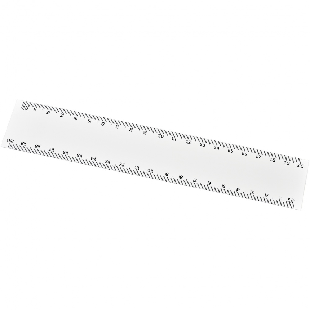 Logo trade promotional giveaways image of: Arc 20 cm flexible ruler