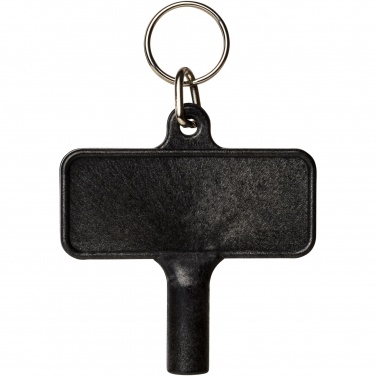 Logotrade promotional product picture of: Largo plastic radiator key with keychain