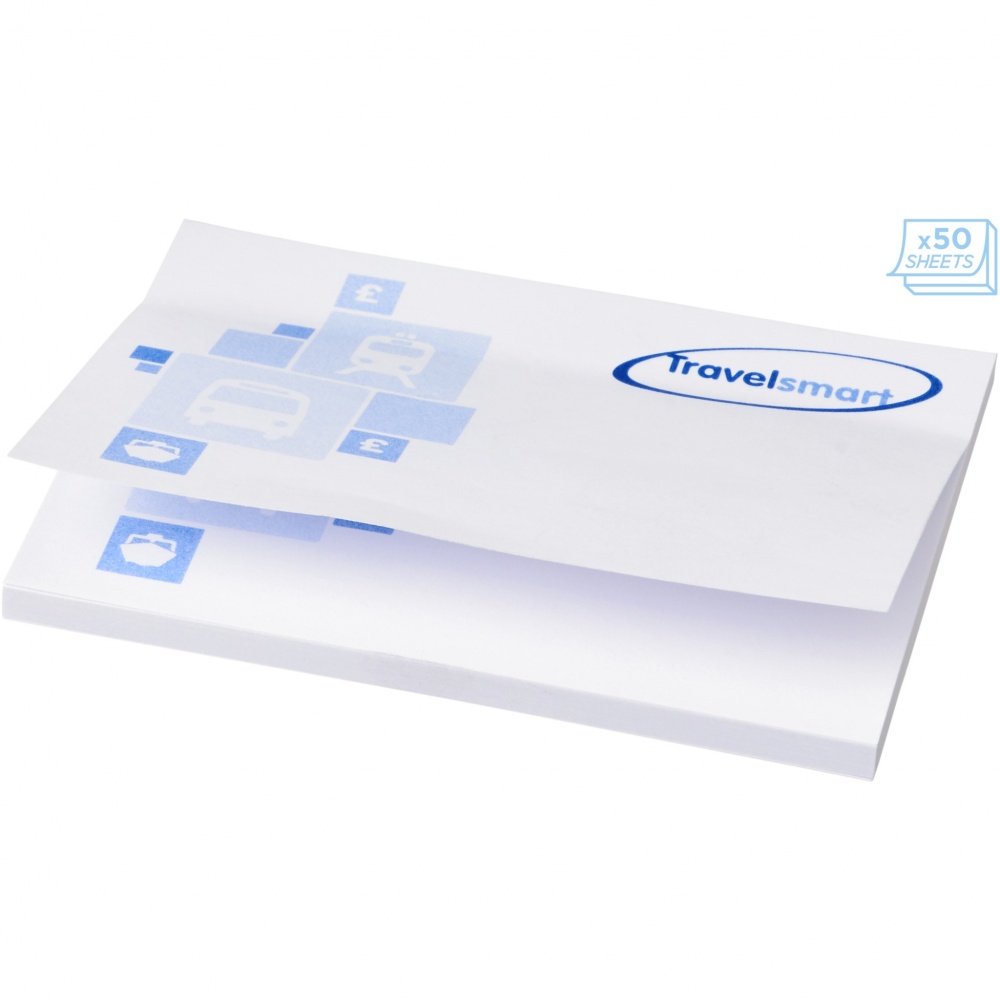Logo trade promotional giveaways image of: Sticky-Mate® A7 sticky notes 100x75mm