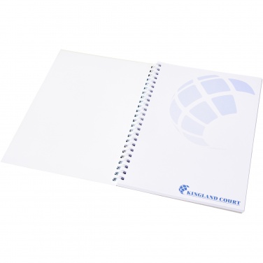 Logo trade promotional giveaway photo of: Desk-Mate® wire-o A5 notebook PP cover