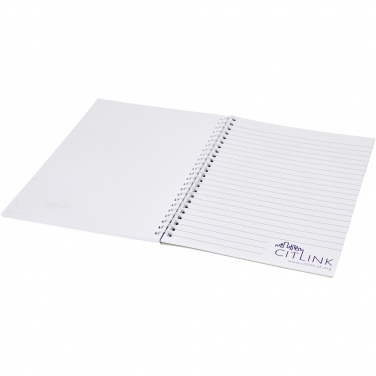 Logo trade promotional products image of: Desk-Mate® spiral A4 notebook