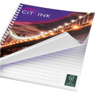Logotrade promotional merchandise photo of: Desk-Mate® A5 spiral notebook