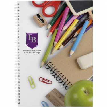 Logotrade corporate gift picture of: Wire-o A4 notebook hard cover