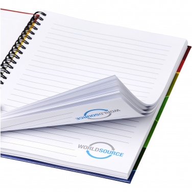 Logo trade promotional products picture of: Wire-o A4 notebook hard cover