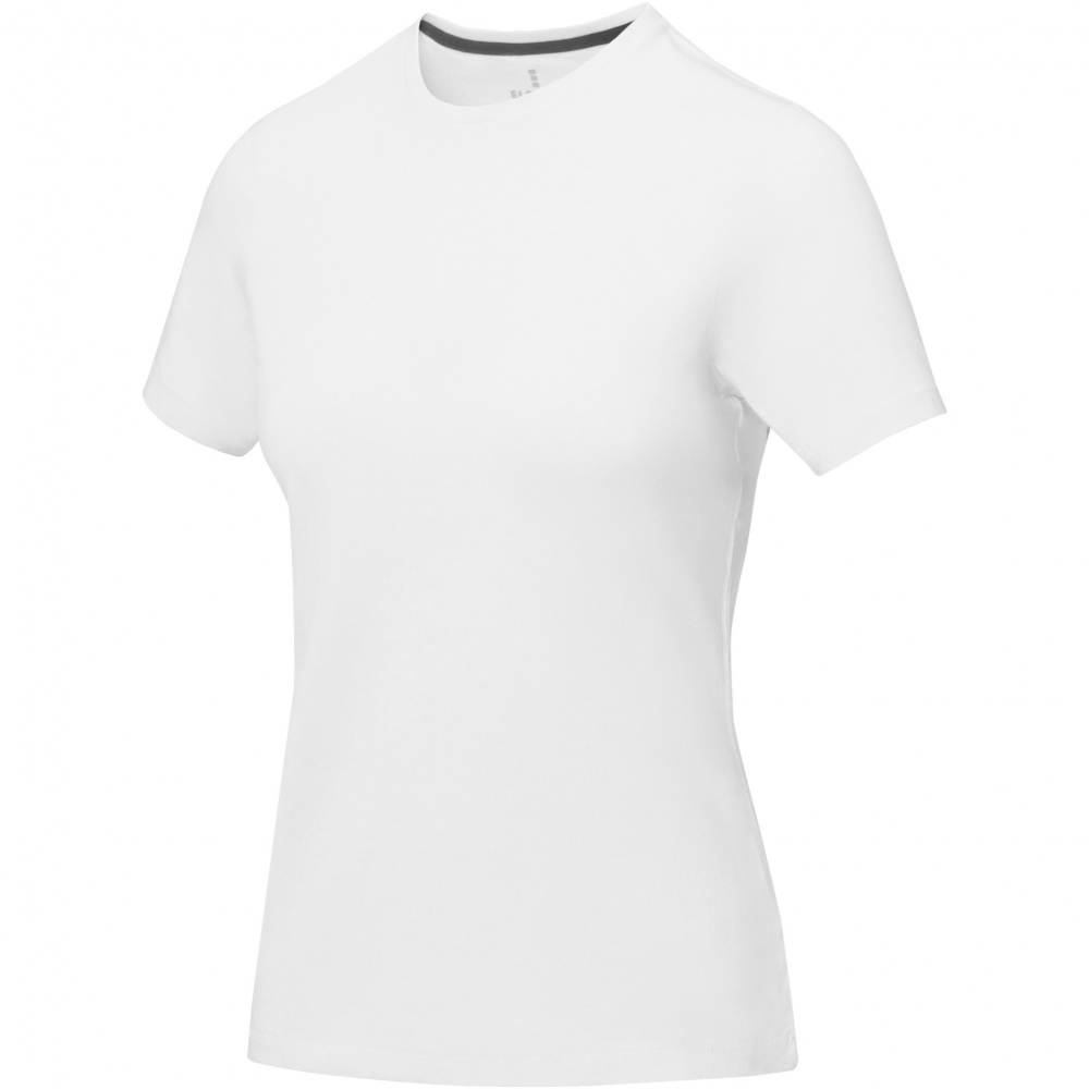 Logo trade promotional giveaway photo of: Nanaimo short sleeve women's t-shirt