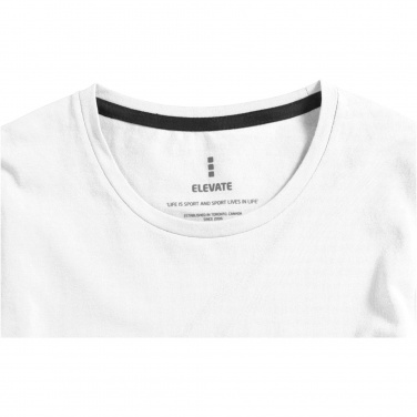 Logo trade promotional giveaways image of: Ponoka long sleeve women's organic t-shirt