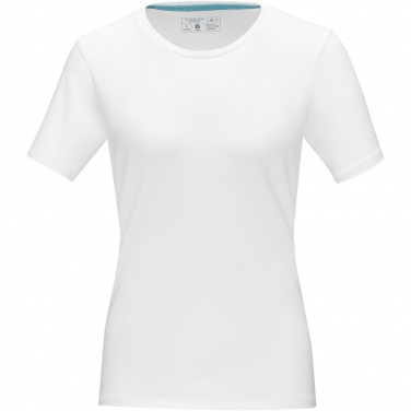Logo trade promotional giveaway photo of: Balfour short sleeve women's organic t-shirt
