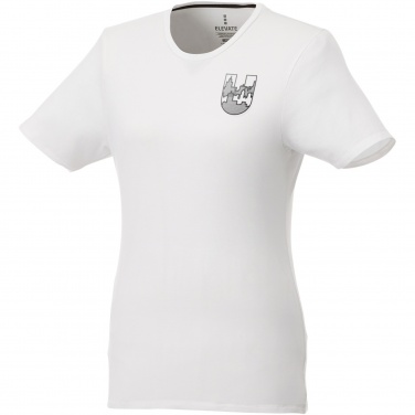 Logotrade advertising product image of: Balfour short sleeve women's organic t-shirt