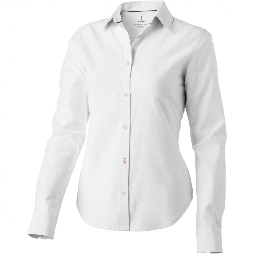 Logo trade business gifts image of: Vaillant long sleeve women's oxford shirt