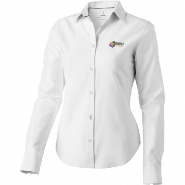 Logo trade promotional items image of: Vaillant long sleeve women's oxford shirt