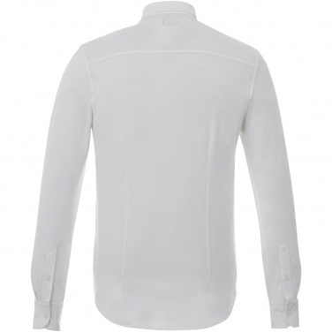 Logo trade advertising product photo of: Bigelow long sleeve men's pique shirt