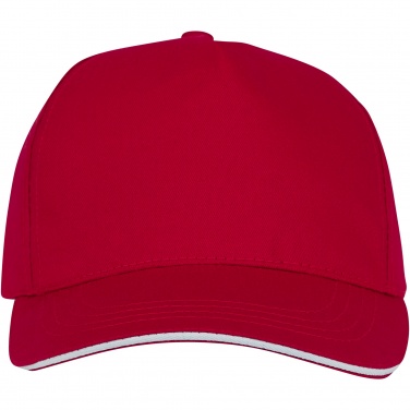 Logo trade promotional items picture of: Ceto 5 panel sandwich cap