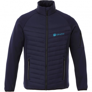 Logo trade corporate gifts image of: Banff men's hybrid insulated jacket