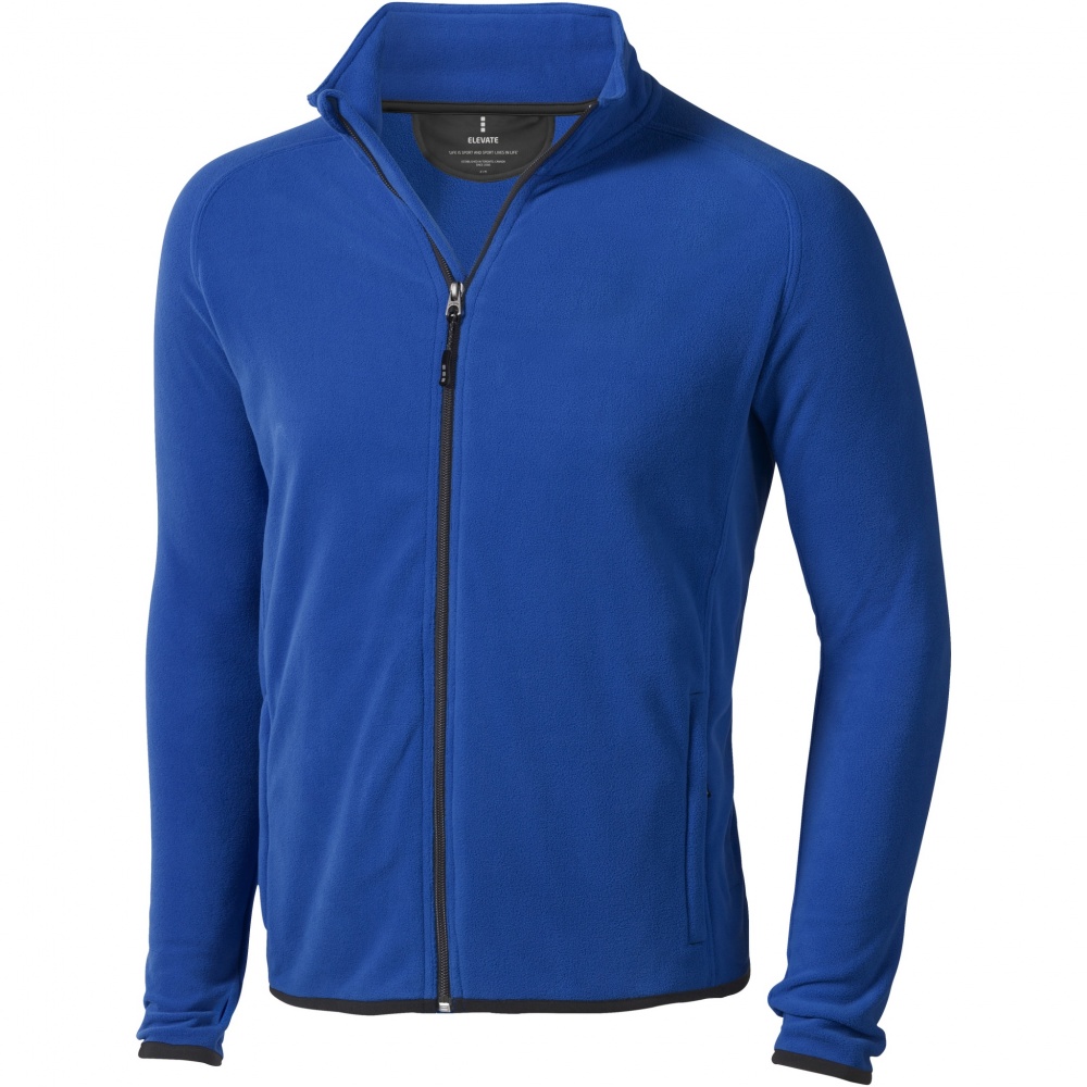 Logo trade promotional merchandise picture of: Brossard men's full zip fleece jacket