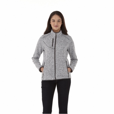 Logo trade promotional merchandise picture of: Tremblant women's knit jacket