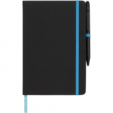 Logotrade promotional gift picture of: Noir Edge medium notebook