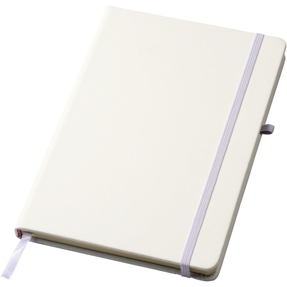 Logotrade promotional item picture of: Polar A5 notebook with lined pages