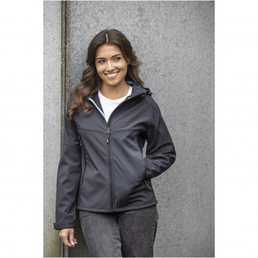 Logotrade promotional giveaways photo of: Coltan women’s GRS recycled softshell jacket