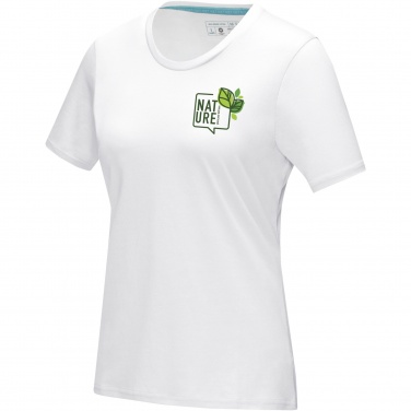 Logotrade advertising product image of: Azurite short sleeve women’s organic t-shirt