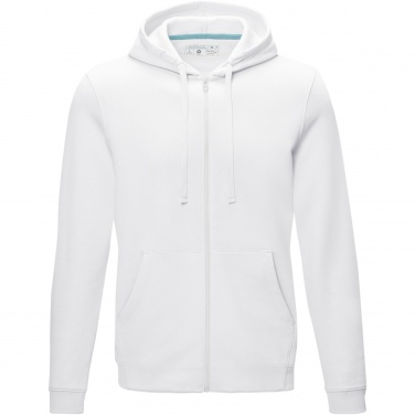 Logo trade advertising products picture of: Ruby men’s organic recycled full zip hoodie