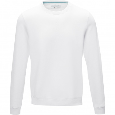 Logo trade promotional items image of: Jasper men’s organic recycled crewneck sweater