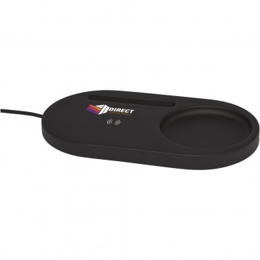 Logotrade corporate gift image of: Klip 5W wireless charging desk organizer