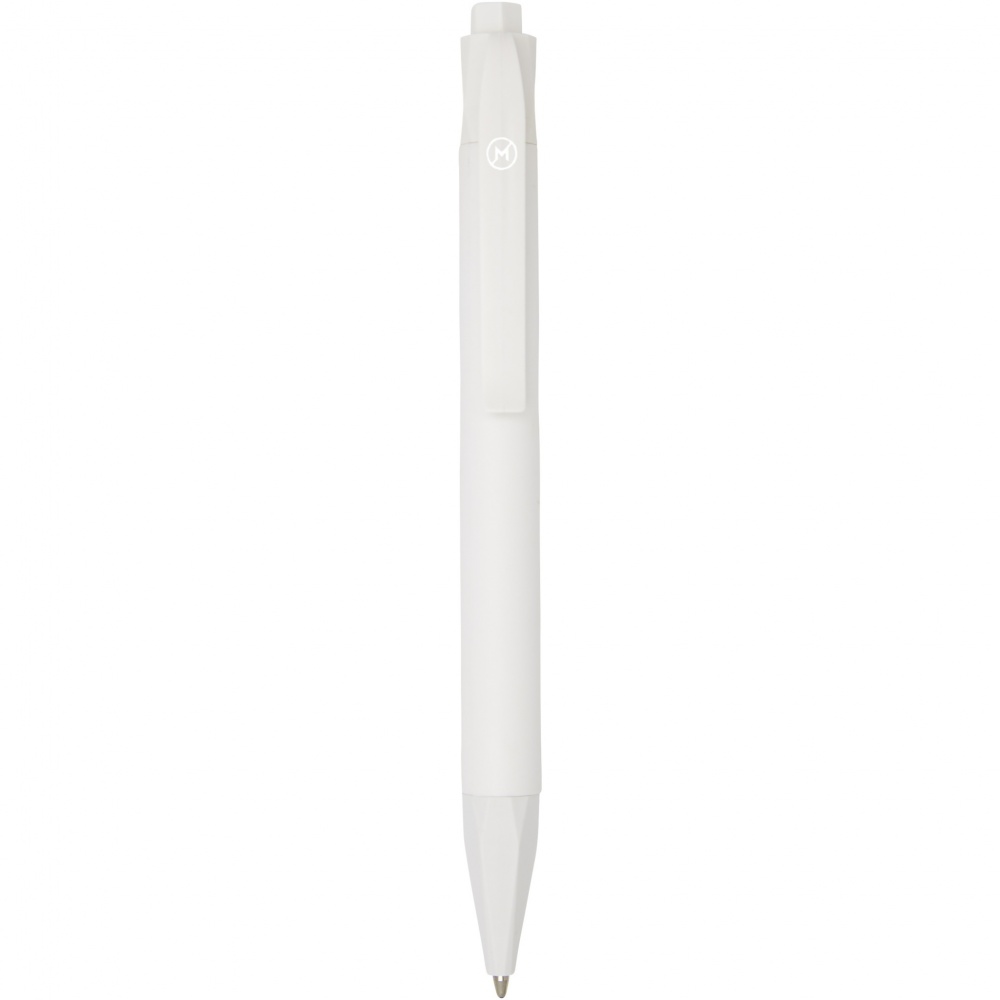 Logo trade promotional giveaways picture of: Terra corn plastic ballpoint pen