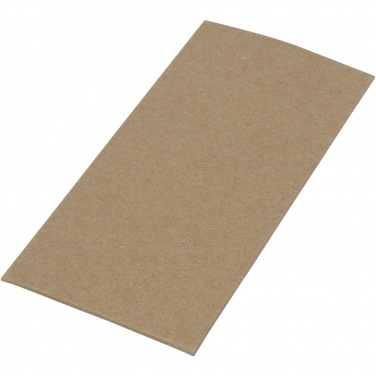 Logo trade promotional gift photo of: Gian beech wood rectangular keychain