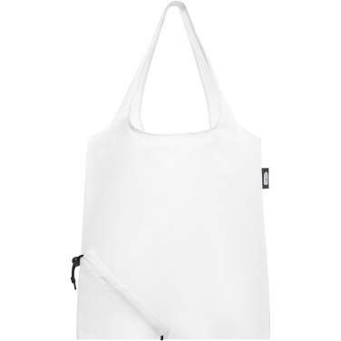 Logo trade advertising products image of: Sabia RPET foldable tote bag 7L