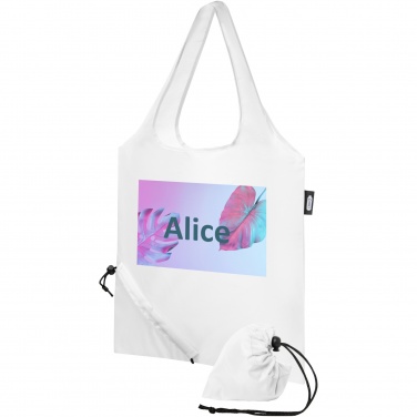 Logo trade promotional merchandise image of: Sabia RPET foldable tote bag 7L