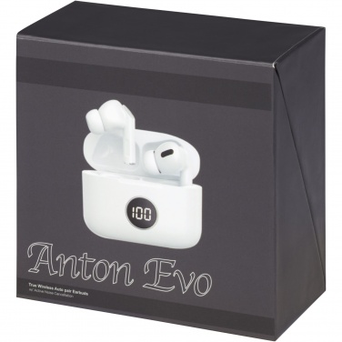 Logo trade promotional gifts image of: Anton Evo ANC earbuds