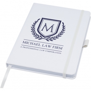 Logotrade promotional items photo of: Honua A5 recycled paper notebook with recycled PET cover