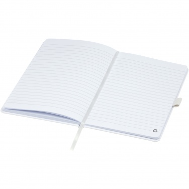 Logotrade promotional merchandise image of: Honua A5 recycled paper notebook with recycled PET cover