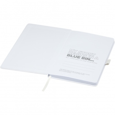 Logotrade corporate gift picture of: Honua A5 recycled paper notebook with recycled PET cover