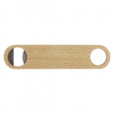 Logotrade promotional items photo of: Origina wooden bottle opener