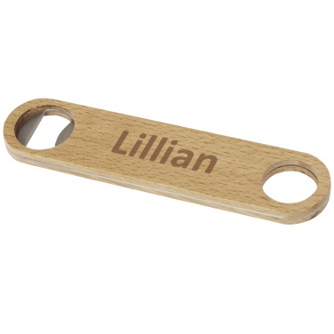 Logotrade promotional giveaway picture of: Origina wooden bottle opener