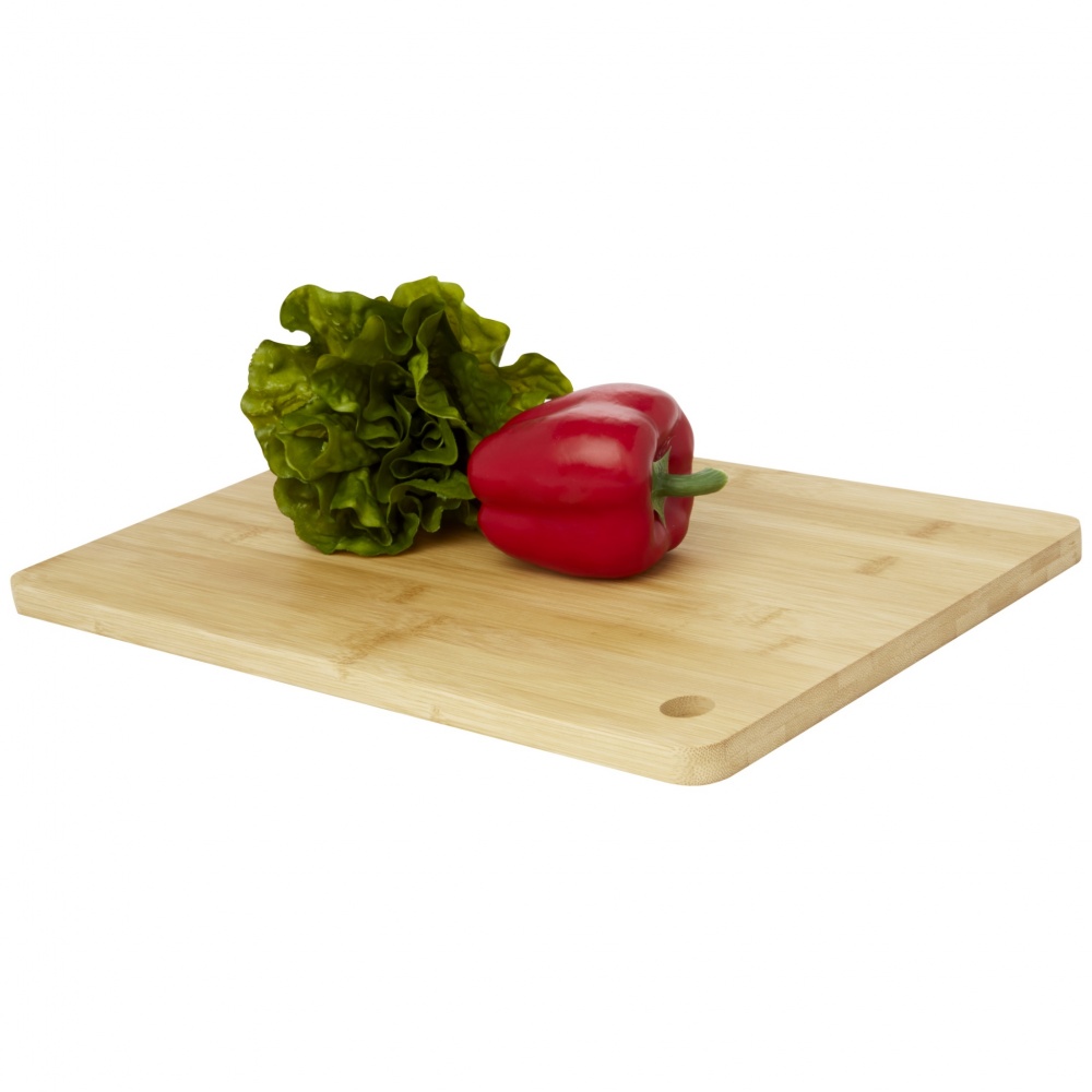 Logotrade business gift image of: Harp bamboo cutting board