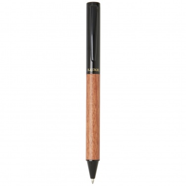 Logo trade business gift photo of: Timbre wood ballpoint pen
