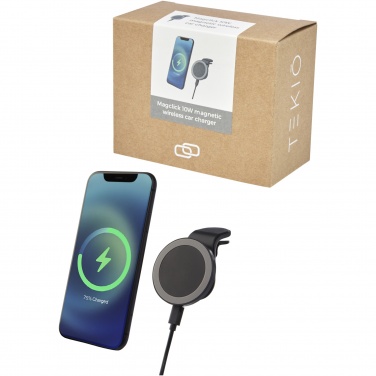 Logotrade business gift image of: Magclick 10W wireless magnetic car charger
