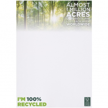Logotrade advertising products photo of: Desk-Mate® A4 recycled notepad