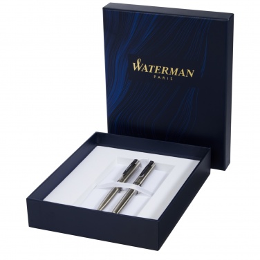 Logo trade promotional items image of: Waterman duo pen gift box